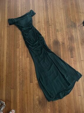 green emerald velvet dress Kalia Long Sleeve Lace Midi Dress Cream– Selfie Leslie main image 1